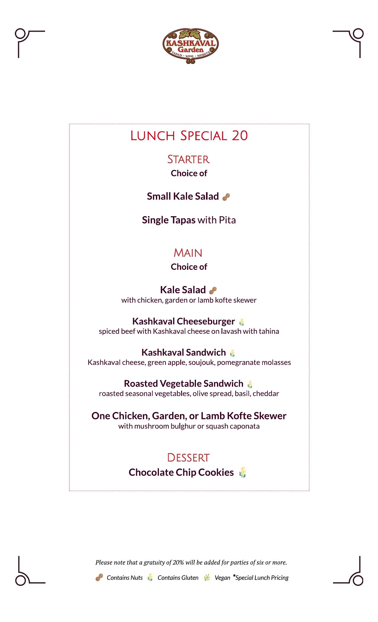 Lunch Menu - Page 3
