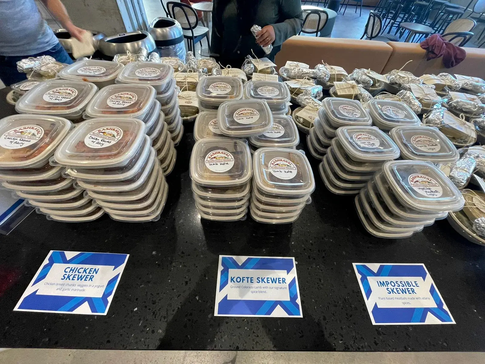 A spread for the office